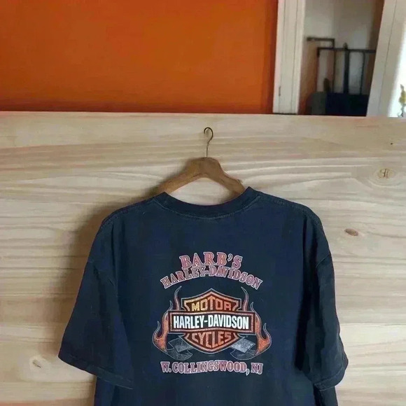 Harley Davidson Barb's W. Collingsworth, NJ Men's 2XL Black T-Shirt #HarleyTees - Picture 5 of 6